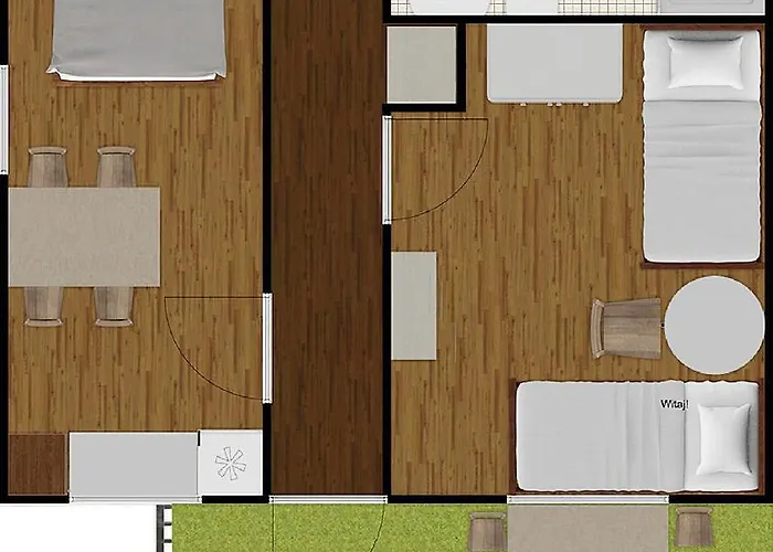 Wakacyjny アパート